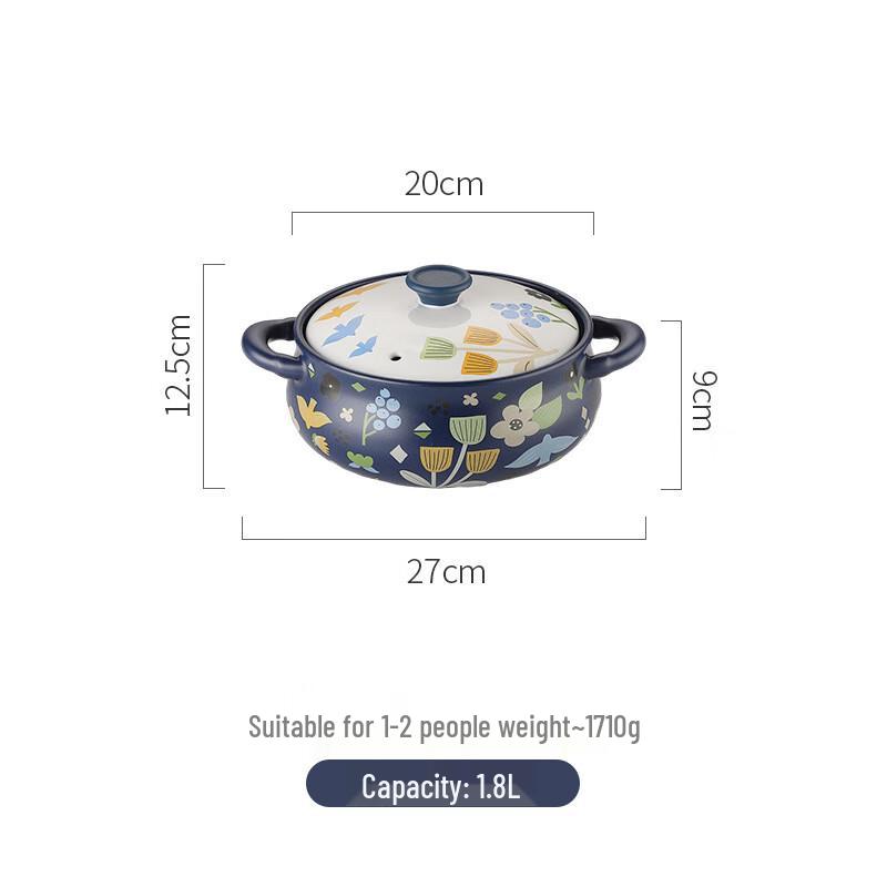 ZMR Ceramic Casserole & Soup Pot