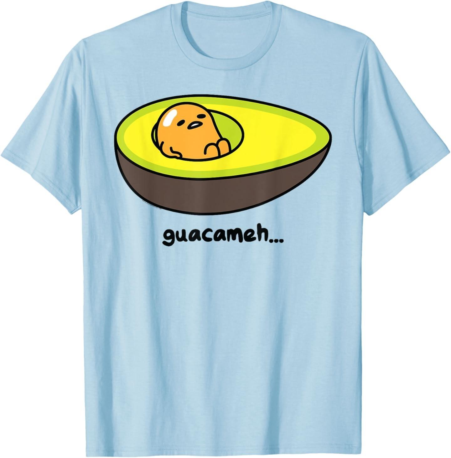 

Gudetama Guacameh Avocado Guacamole T-Shirt Mens Womens Tees Top S