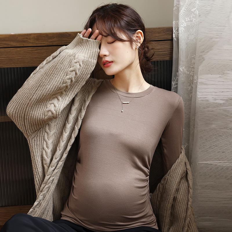 

Maternity Base Layer Shirt – Autumn/Winter Modal T-Shirt L