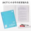 Kyokuto Associates College Notebook, 7mm Ruled, A4 Wide, Blue, 10-Pack, CLW2