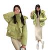 2024 Cappotto Parka Coreano Largo con Cappuccio Donna Inverno Spesso Imbottito in Cotone Giubbotti Femminili Caldi Piumino Giacca Invernale Donna Capispalla
