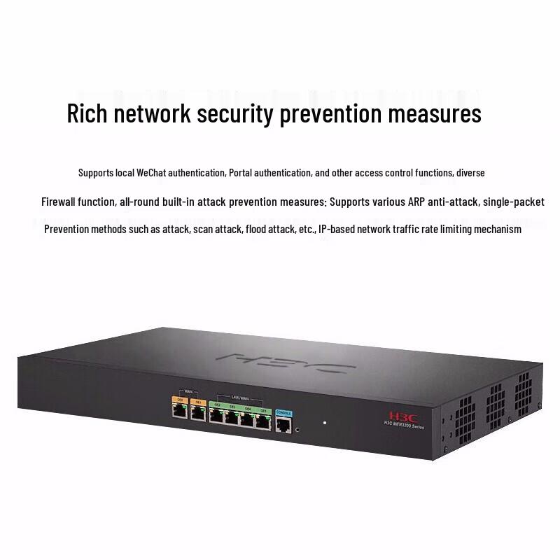 H3C MER3220 Enterprise Gigabit Wired Router (CN Version)