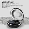1Pcs Black Watch Travel Case Watch Holder EVA Bag  for Smartwatches Zippered Container