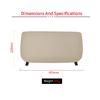 Für BMW F10 F10 F06 F07 F02 Auto-Rücksitzlehnen-Panel Leder-Rückenlehnen-Aufbewahrungstaschen-Abdeckung Zubehör für BMW 5 6 7 Serie 520 630 740