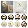 Acrylic Wall Sconce Lamp Lighting Fixture for Living Room Beside Bedroom Corridor Ornament