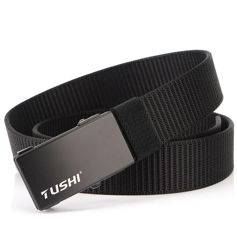 Unisex Belt Versatile And Slimming With Metal Buckle Belt Paired With Jeans