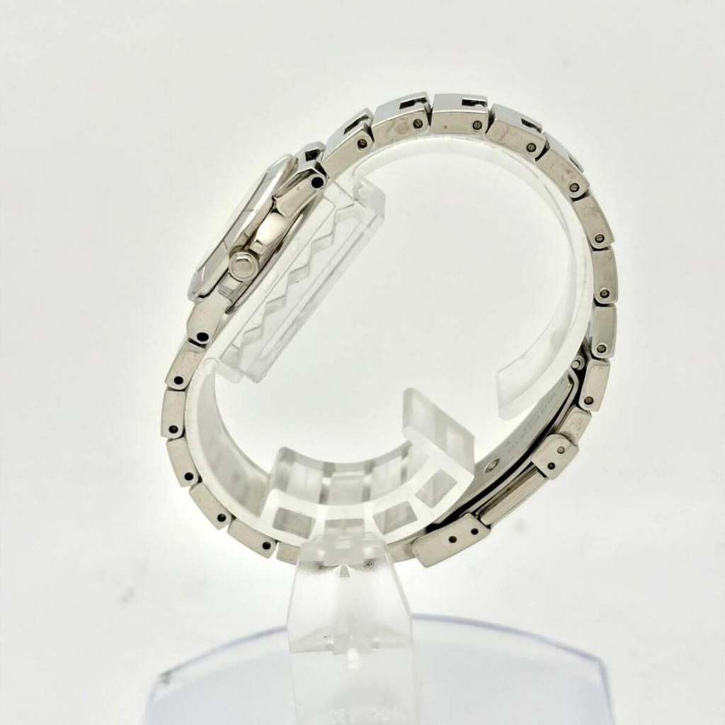 Used [New Battery] SEIKO Lukia Ladies Watch Silver Pink Orange 4N21-1130 181713