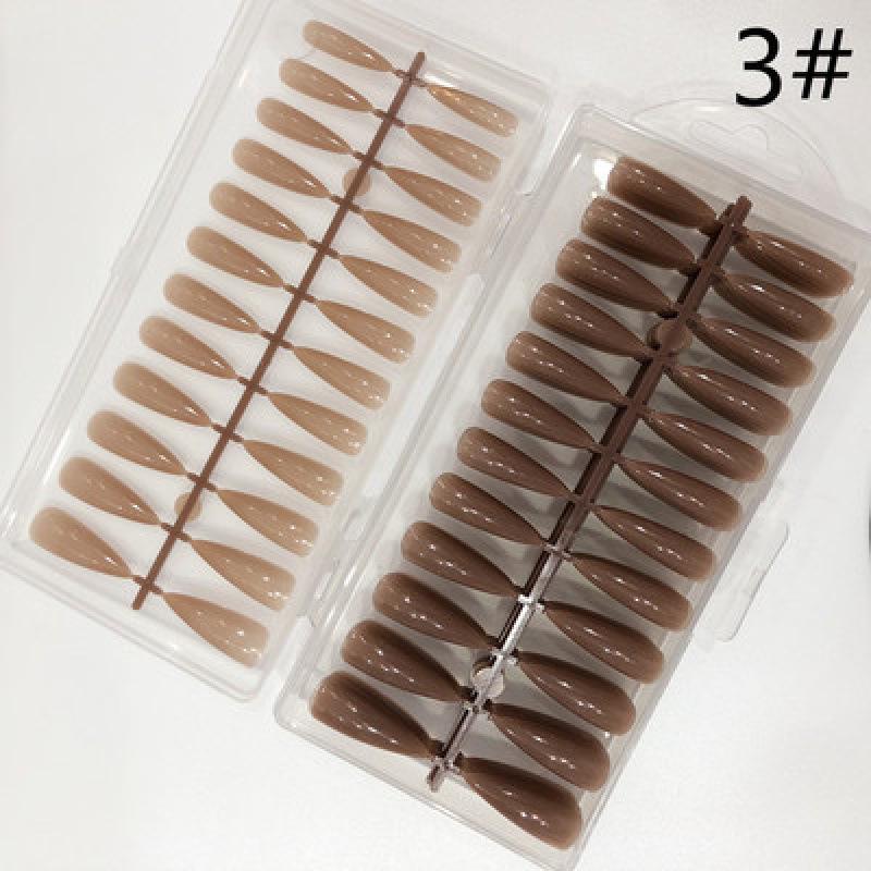 Jelly & Nude Wearable Nail Tips - 240 Pcs In Box: Ice Transparent & Colorful False Nails