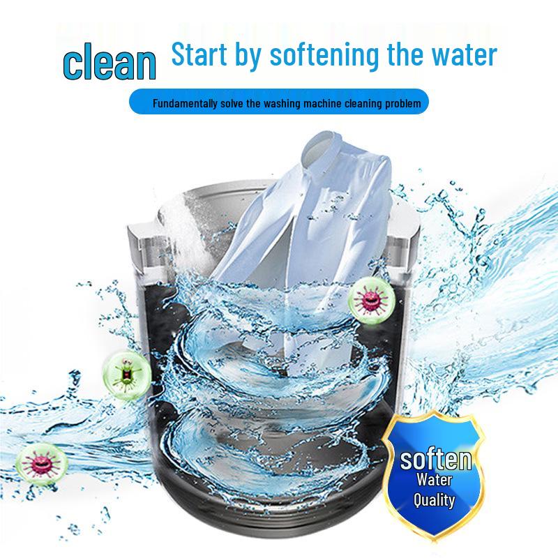 Domol Effervescent Washing Machine Cleaner Tablets - 60 Pieces, 960g