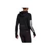 adidas Women's Black Space Hoodie Running Sweatshirt GK6994