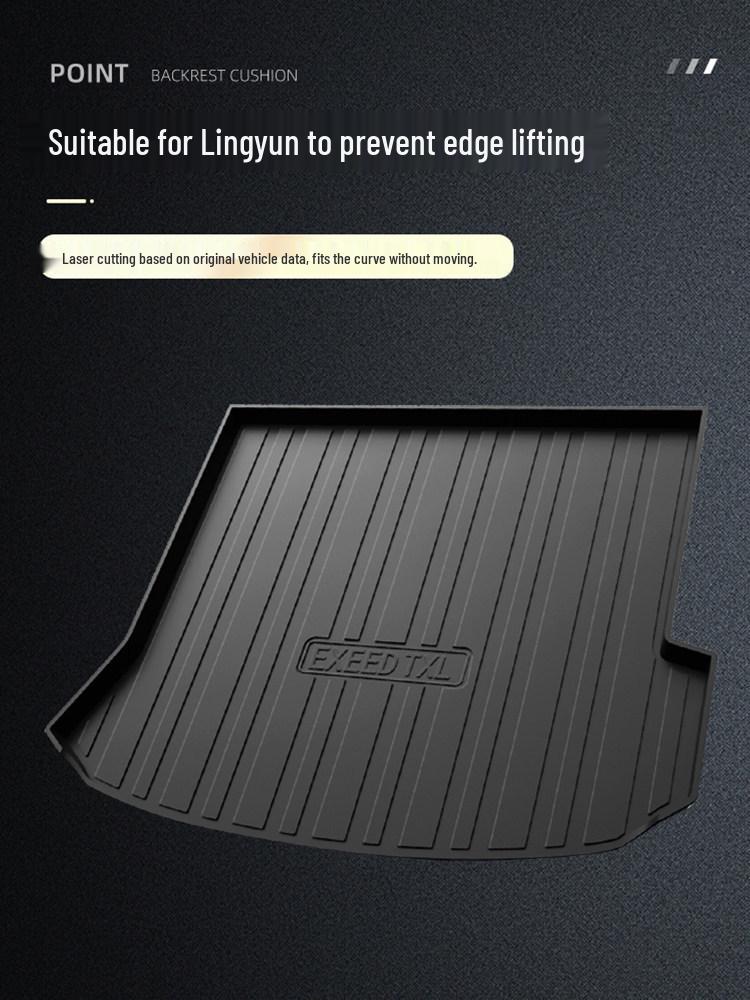 2025 Xingtu Lingyun TPE Trunk Mat for Four-Wheel Drive Vehicles
