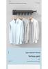 Wall-Mounted Telescopic Folding Clothes Drying Rack for Indoor/Outdoor Use