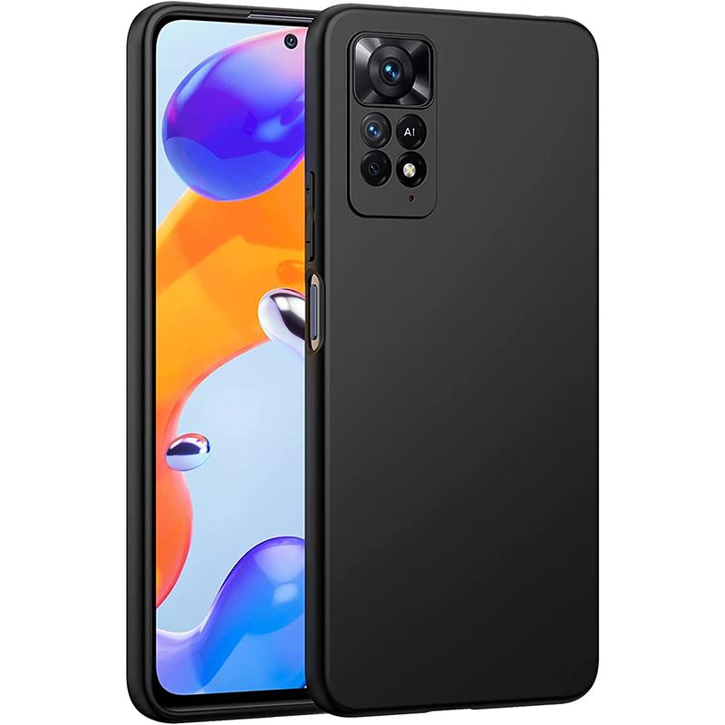 Matte Silicone Soft Case For Xiaomi Redmi Note 11 11S 11T 11E 10 10S 9 9S 9T 8 8T Pro 10A 10C 9A 9C Ultra Thin Shell Back Cover