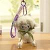 Cute Tulip Lamb Plush Keychain Fluffy Soft Stuffed Pendant Detachable Wrist Lanyard for Girls Birthday Gift