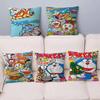 D-Doraemon Pillow Cover for Bedroom Room and Living Room Sofa Decorative Cushion Cover