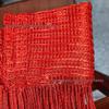 1x2m Korean Style Solid Color String Curtain, Light-Filtering Rod Pocket, Ideal for Weddings