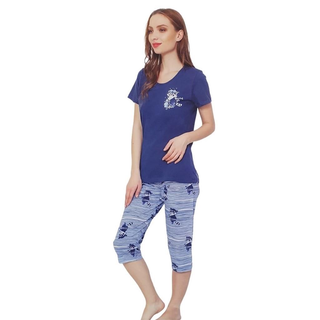 

Женский капри из 100% хлопка с коротким рукавом Good Look Top