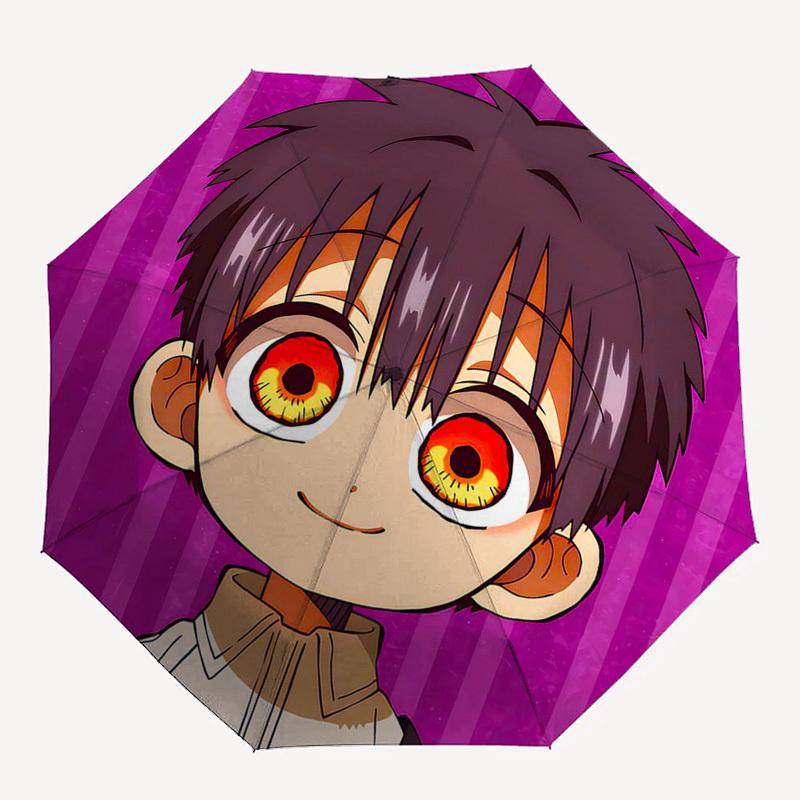 1pc Anime Character Umbrella Automatic Opening Folding Design, Outdoor for Fans, Travelers, Daily Use, Gift Idea with 8-Bone Iron Frame.L016