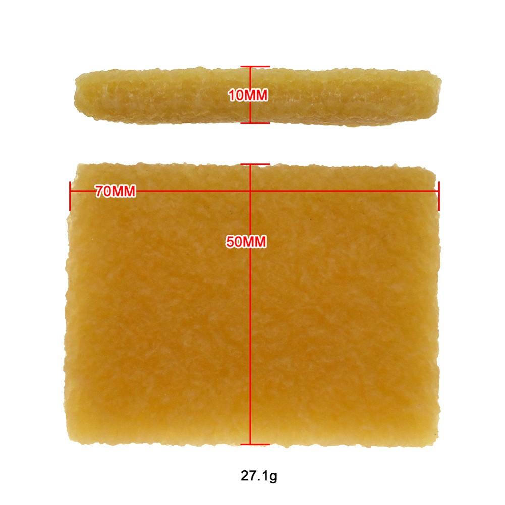 1 ks gumové lepidlo a stěrka na zbytky lepidla Stěrka na lepidlo Brusný papír Stěrka Čisticí nástroje 70x50x10mm Vhodné pro sady ručního nářadí