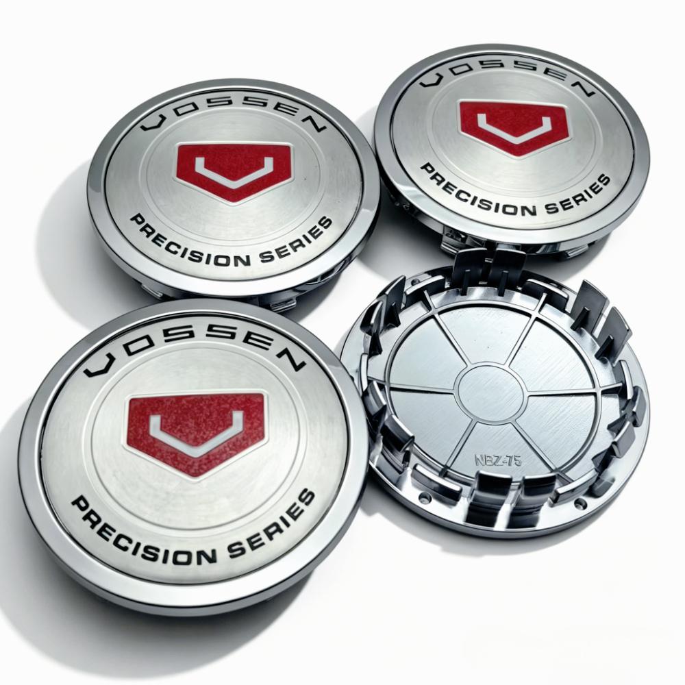

4pcs Vossen Logo Emblem Car Wheel Center Caps 75MM Clips 65MM Wheels Hub Cap Vossen Badge Rim Hubcaps Dust Cover Car Accessories Vossen Badge&4pcs NBZ75 Wheel Cap