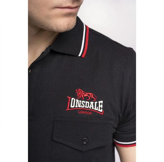 Lonsdale Lynton поло с короткими рукавами