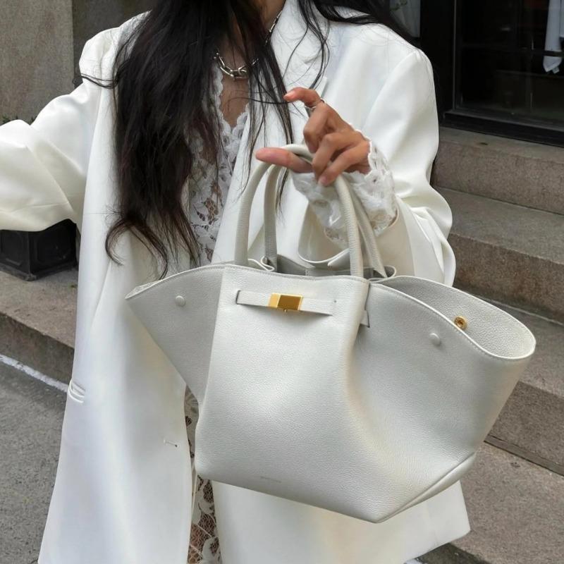 Wing Bag Handbag Large Capacity Bag Tote Bag Lychee Pattern Handbag