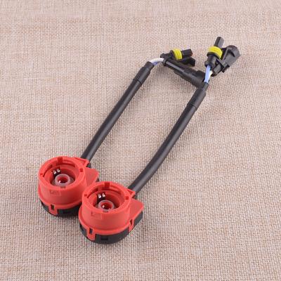 2pcs/Set Universal Front Rear Right Left D2S D2R D2C D4S D4C D4R HID Xenon Bulb Ballast AMP Socket Adapter Harness Cable
