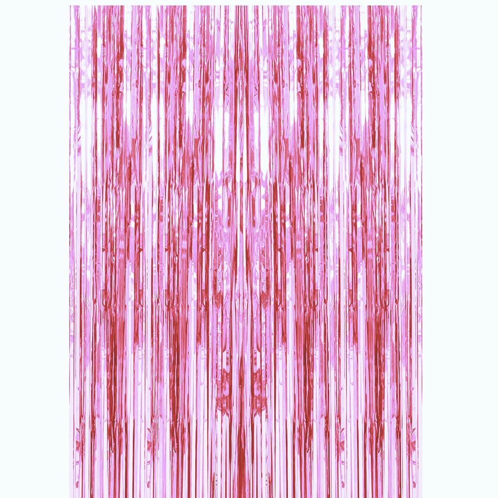 2-meter Purple Rain Silk Curtain Birthday Party Background Wall Decoration Arrangement