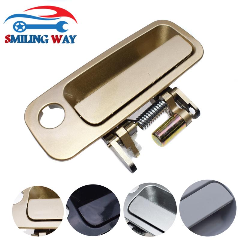 SMILING WAY Outside Door Handle Front Right For Toyota Camry 1997 1998 1999 2000 2001 Black, Beige, Silver, White # 69210AA010
