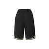 Nike Logo Print Drawstring Elastic Waist Basketball Shorts Men bottoms Black DX6138-010