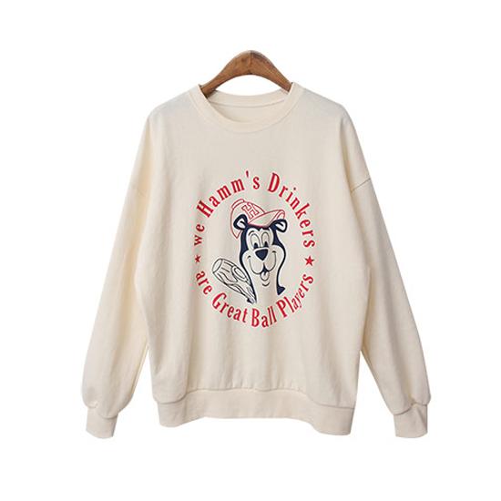 

Футболки для женщин, топы с длинными рукавами, милая футболка с принтом, корейская мода Free слоновая кость