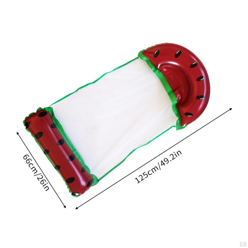 Inflatable Pool Float Hammock Water Lounge for Vacation Relax Summer