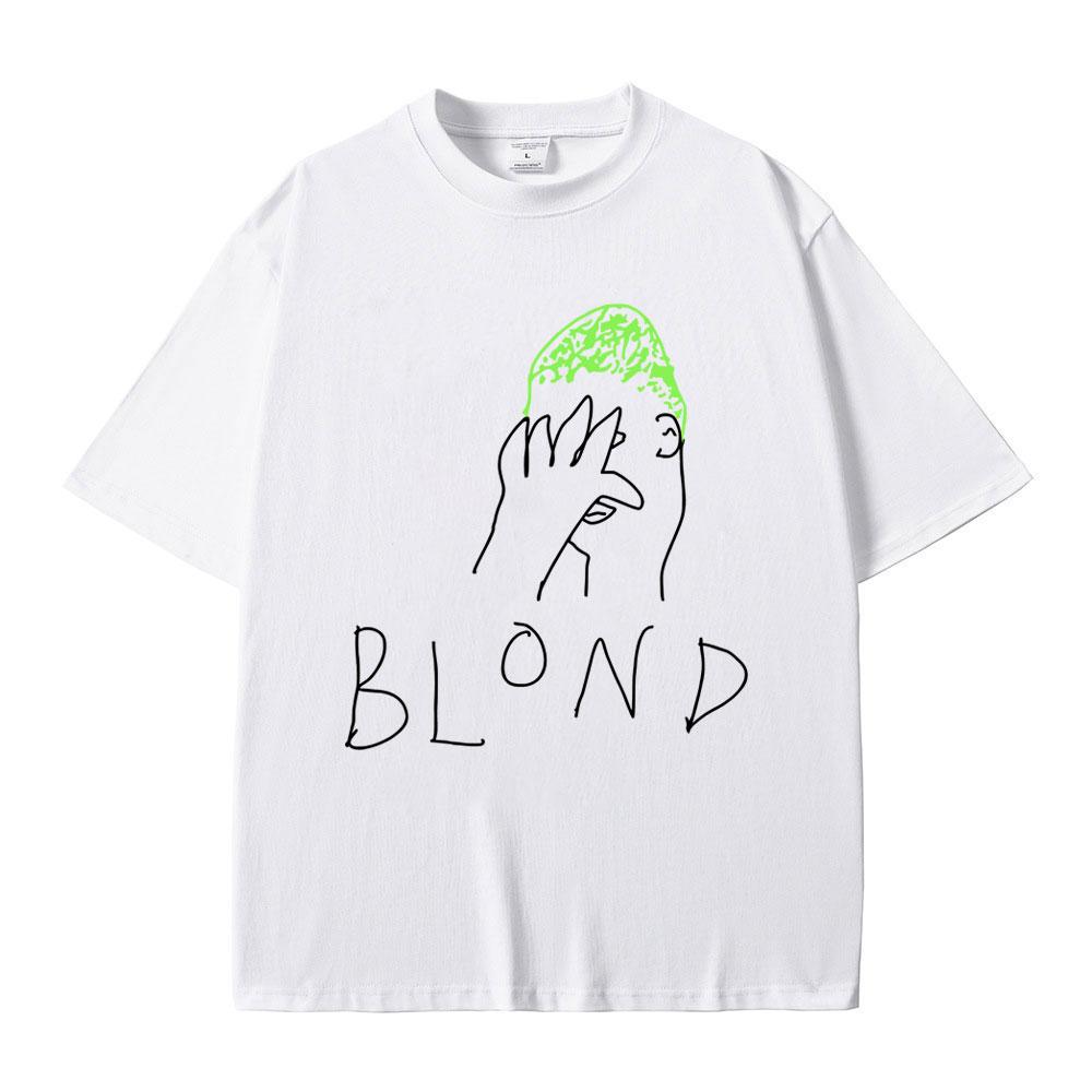 Funny Frank Meme Tshirt Blond Hip Hop Trend T-shirts Ocean Fashion Oversized T Shirt Men's Casual Cozy Pure Cotton Short Sleeve
