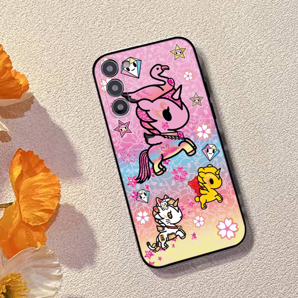 Japan T-Tokidokis Phone Case Silicone Soft For Samsung Galaxy A73,A72,A71,A70,A53,A52,A51