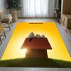 Tappeto Area Antiscivolo Cartoon Cane Snoopy Carino per Soggiorno, Morbido Tappeto per Camera da Letto, Stanza dei Giochi dei Bambini, Divano, Decorazione per la Casa, Zerbino, Regalo