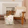 Easter Modular Sofa Pillow Case Linen Print Simple Versatile Car Cushion Home Cushion