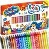 Bambino Wax Crayons 24 Colors + Temperature Metal 9590