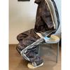 Women's Casual Suit, Stylish Loose Color-blocked Long-sleeved Zip-up Cardigan Sportswear