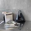 Große Einkaufstasche Korean Fashion Soft PU Patchwork Schwarz Silber Schultertasche Geldbörsen und Handtaschen Designer