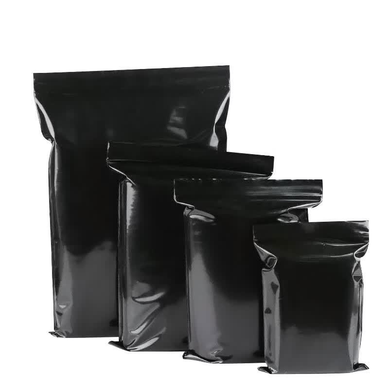 Black Opaque Self-Sealing Packaging Bags