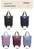Expandable Large Capacity Travel Duffel with Universal Wheels for Men & Women - Perfect for Shopping, Storage, and Business Trips