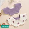 Korean Style 360° Waterproof Baby Bibs - Double-Sided Pure Cotton Gauze