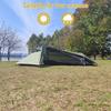 Tent Ground Cloth for Backpacking Tent 1 Person Ultralight Aluminum Pole Stormproof Camping Tent Suitable for Four