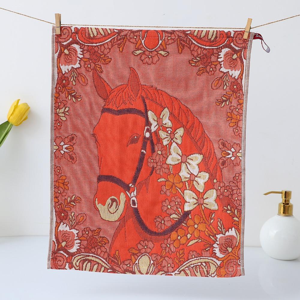 

High Quality 34x40cm Large Hand Towel Quick Dry 4 Layer Cotton Gauze Pure Cotton Dish Cloth Decorative Tea Towel Home Restaurant