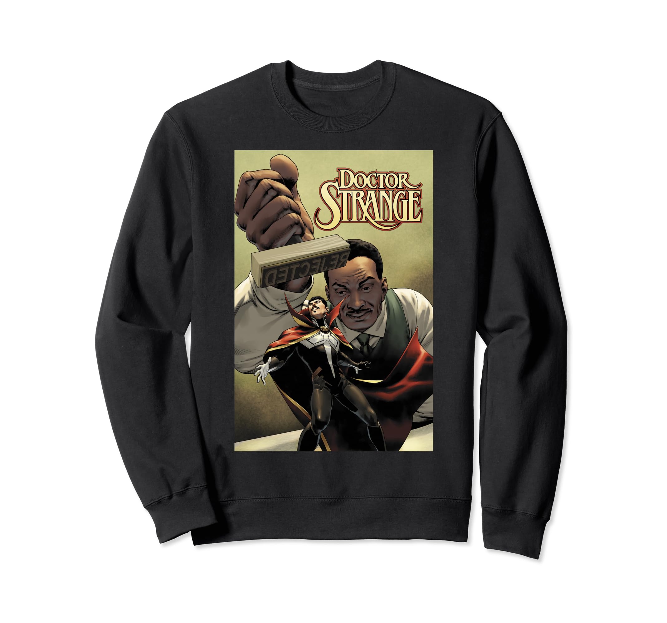 

Marvel Comixology Doctor Strange Denied Comic Book Cover Sweatshirt