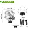 HOPESPANNER 8.6cm Skull Shift Knob Universal Gear Shift Knob Resin Stick Shifter Lever Knob