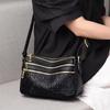 Fashion Flowers Crossbody Bag Ladies Multitier Phone Bag Embossing PU Leather Women Shoulder Bag Bolsas Femininas Handbag