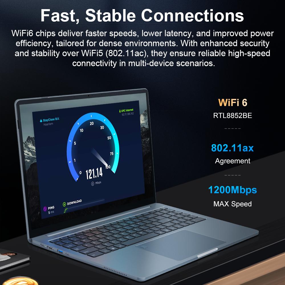 Notebook Ninkear N16 PRO 16'' 16 GB + 1 TB SSD Intel Core i7-12700H 2560x1600 Obnovovací frekvence 60 Hz