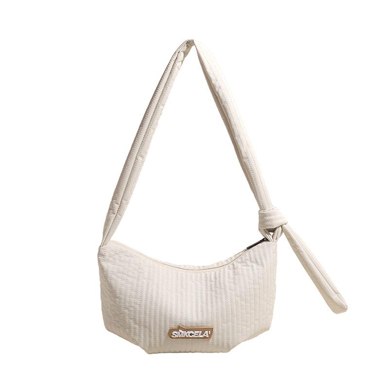 Women's bag new casual lazy premium dumpling bag large capacity versatile women's shoulder bag messenger bag women's bag
