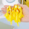 5Pcs/Set Chicken Launcher Toy High Elastic Stretch Sticky Soft TPR Stress Relief Safe Turkey Launcher Finger Toy Kids Gift